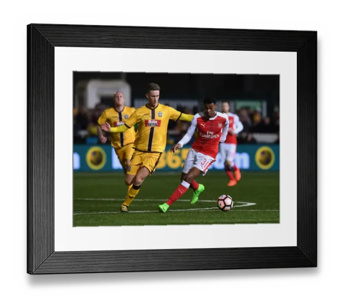 Framed Print : Arsenal's FA Cup Upset: Sutton United vs Arsenal Framed Print : Arsenal's FA Cup Upset: Sutton United vs Arsenal