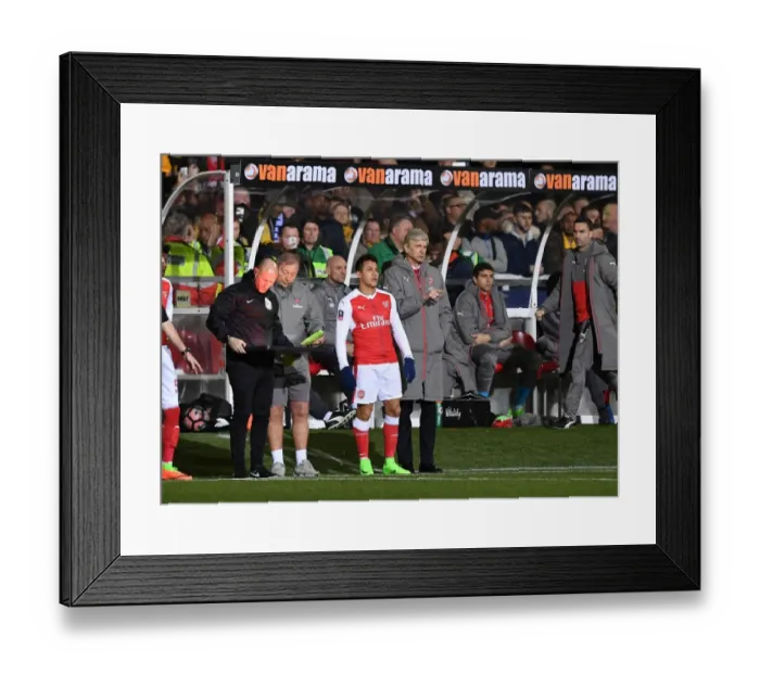 Framed Print : Arsene Wenger and Alexis Sanchez: Sutton United's FA Cup Shock Against Arsenal (February 2017) Framed Print : Arsene Wenger and Alexis Sanchez: Sutton United's FA Cup Shock Against Arsenal (February 2017)