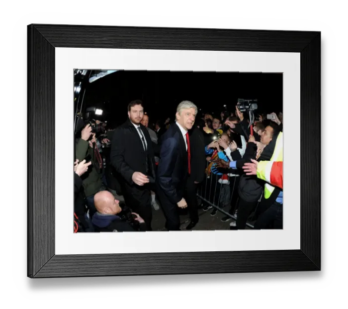 Framed Print : Arsene Wenger's FA Cup Upset at Sutton United: Arsenal's Unlikely Journey