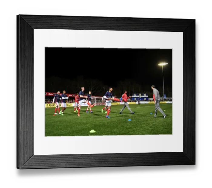 Framed Print : Arsenal's FA Cup Preparation: Sutton United Warm-Up, 2017 Framed Print : Arsenal's FA Cup Preparation: Sutton United Warm-Up, 2017