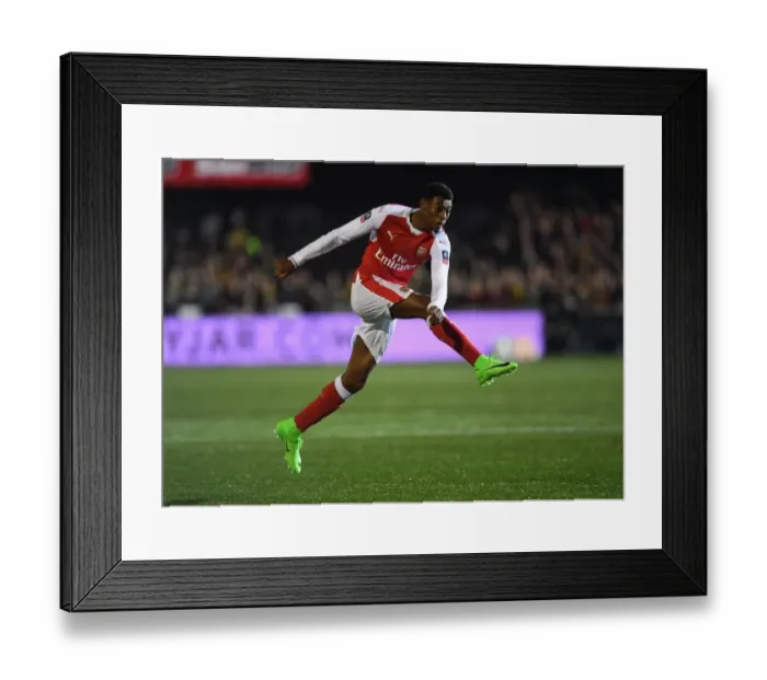 Framed Print : Arsenal's Journey to The FA Cup: Sutton United Showdown