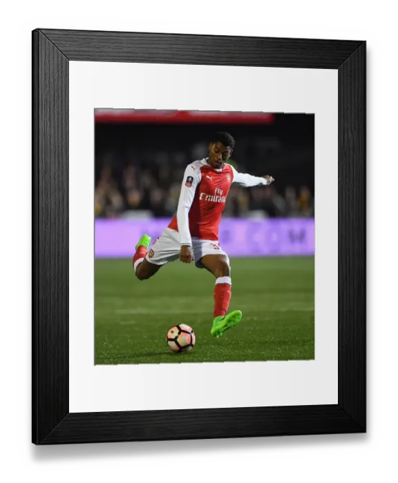 Framed Print : Arsenal's FA Cup Challenge: Overcoming Sutton United