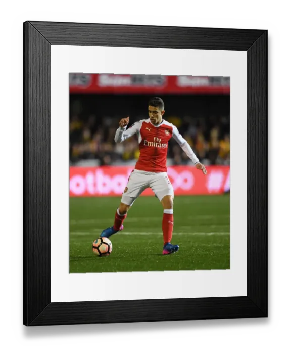 Framed Print : Gabriel of Arsenal in FA Cup Fifth Round Clash against Sutton United Framed Print : Gabriel of Arsenal in FA Cup Fifth Round Clash against Sutton United