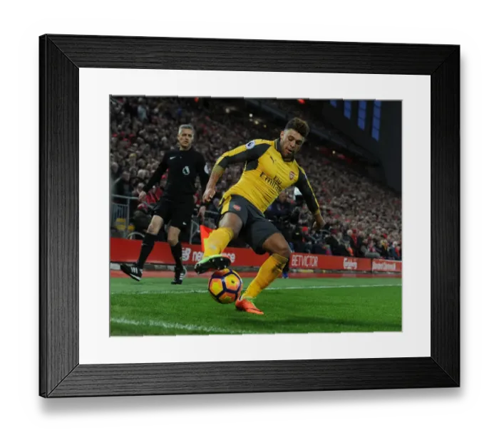 Framed Print : Intense Rivalry: Oxlade-Chamberlain vs. Liverpool (2016-17) Framed Print : Intense Rivalry: Oxlade-Chamberlain vs. Liverpool (2016-17)