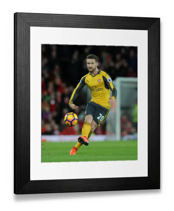 Framed Print : Mustafi Stands Firm Against Liverpool in Intense Premier League Showdown, 2016-17 Framed Print : Mustafi Stands Firm Against Liverpool in Intense Premier League Showdown, 2016-17