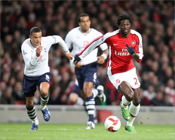 Emmanuel Adebayor (Arsenal) Jermaine Jenas (Tottenham)