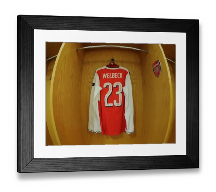 Framed Print : Arsenal FC's Nervous Moment: Danny Welbeck's Pre-Game Anxiety in the Changing Room Before UCL Clash vs. FC Bayern Munich Framed Print : Arsenal FC's Nervous Moment: Danny Welbeck's Pre-Game Anxiety in the Changing Room Before UCL Clash vs. FC Bayern Munich