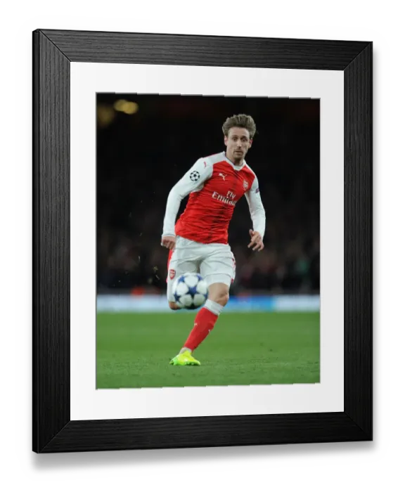 Framed Print : Nacho Monreal in Action: Arsenal vs. FC Bayern Munich, UEFA Champions League 2016-17 Round of 16 Framed Print : Nacho Monreal in Action: Arsenal vs. FC Bayern Munich, UEFA Champions League 2016-17 Round of 16