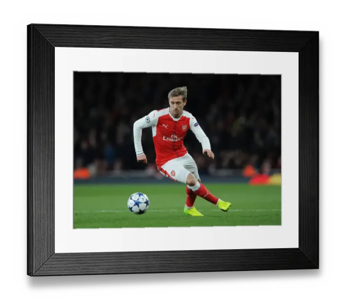 Framed Print : Nacho Monreal in Action: Arsenal vs. Bayern Munich, UEFA Champions League 2016-17 Framed Print : Nacho Monreal in Action: Arsenal vs. Bayern Munich, UEFA Champions League 2016-17