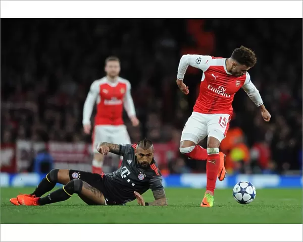 Alex Oxlade-Chamberlain (Arsenal) Arturo Vidal (Bayern). Arsenal 1: 5 Bayern Munich