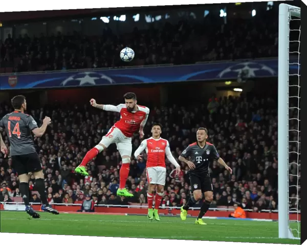 Olivier Giroud (Arsenal). Arsenal 1: 5 Bayern Munich