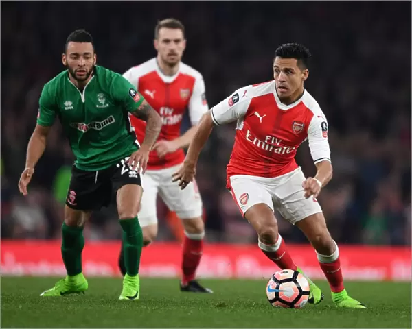 Arsenal's Alexis Sanchez vs. Nathan Arnold: A FA Cup Quarter-Final Battle