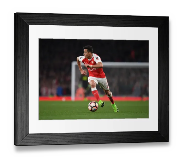 Framed Print : Alexis Sanchez: Arsenal's FA Cup Hero in Thrilling Quarters Clash vs. Lincoln City Framed Print : Alexis Sanchez: Arsenal's FA Cup Hero in Thrilling Quarters Clash vs. Lincoln City