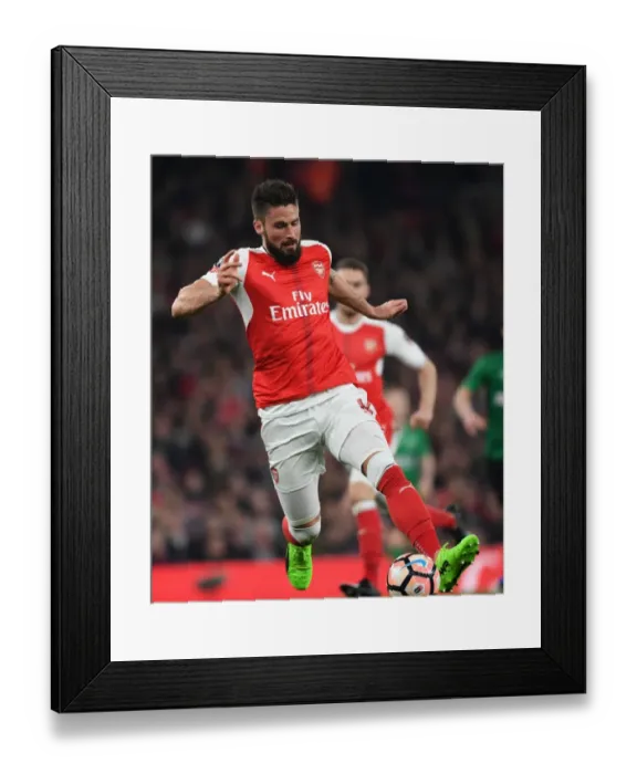 Framed Print : Olivier Giroud's FA Cup Drama: Arsenal's Thrilling Quarters Clash vs. Lincoln City Framed Print : Olivier Giroud's FA Cup Drama: Arsenal's Thrilling Quarters Clash vs. Lincoln City