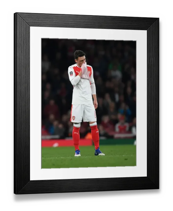 Framed Print : Mesut Ozil: Arsenal's Star Performance at FA Cup Quarter-Final vs. Lincoln City Framed Print : Mesut Ozil: Arsenal's Star Performance at FA Cup Quarter-Final vs. Lincoln City