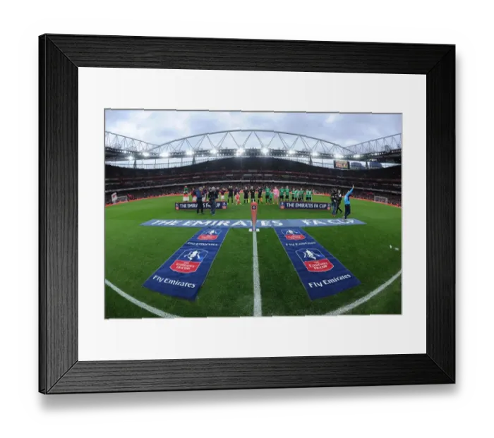 Framed Print : Arsenal vs. Lincoln City: Emirates FA Cup Quarter-Final Clash