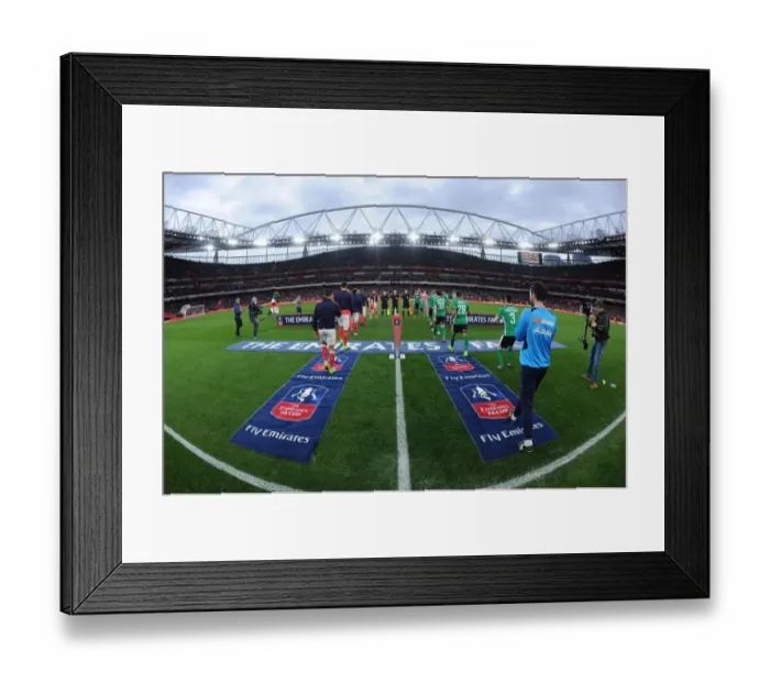 Framed Print : Arsenal vs. Lincoln City: FA Cup Quarter-Final Showdown at Emirates Stadium Framed Print : Arsenal vs. Lincoln City: FA Cup Quarter-Final Showdown at Emirates Stadium
