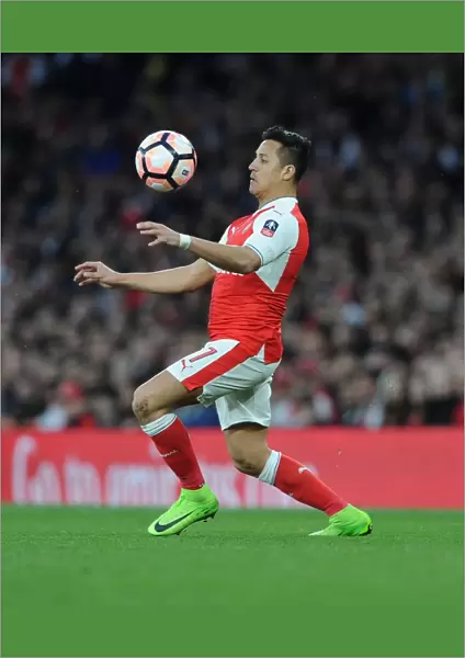 Alexis Sanchez: Arsenal's Unstoppable Force at Emirates FA Cup Quarter-Final vs. Lincoln City