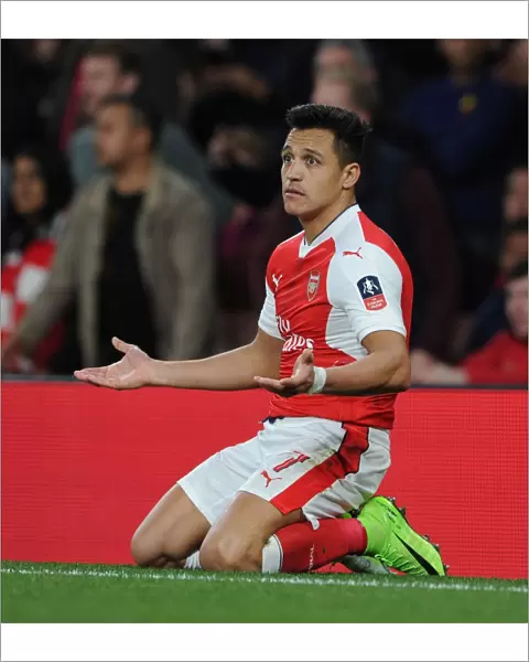 Alexis Sanchez: Arsenal's Brilliant Forward in FA Cup Quarter-Final Glory vs. Lincoln City