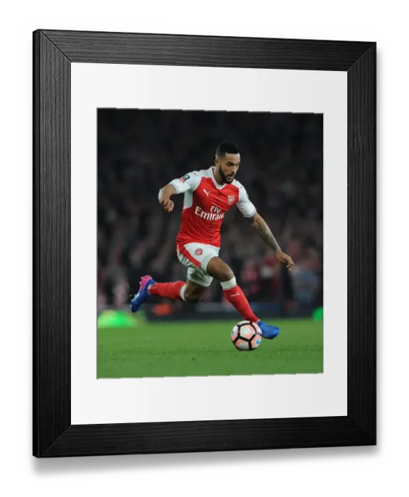 Framed Print : Theo Walcott in Action: Arsenal's FA Cup Thriller vs. Lincoln City Framed Print : Theo Walcott in Action: Arsenal's FA Cup Thriller vs. Lincoln City