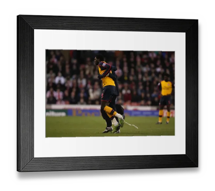 Framed Print : Injured Emmanuel Adebayor Framed Print : Injured Emmanuel Adebayor