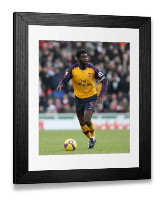 Framed Print : Kolo Toure Leads Arsenal to Victory: 1-2 Over Stoke City, Barclays Premier League, 2008 Framed Print : Kolo Toure Leads Arsenal to Victory: 1-2 Over Stoke City, Barclays Premier League, 2008