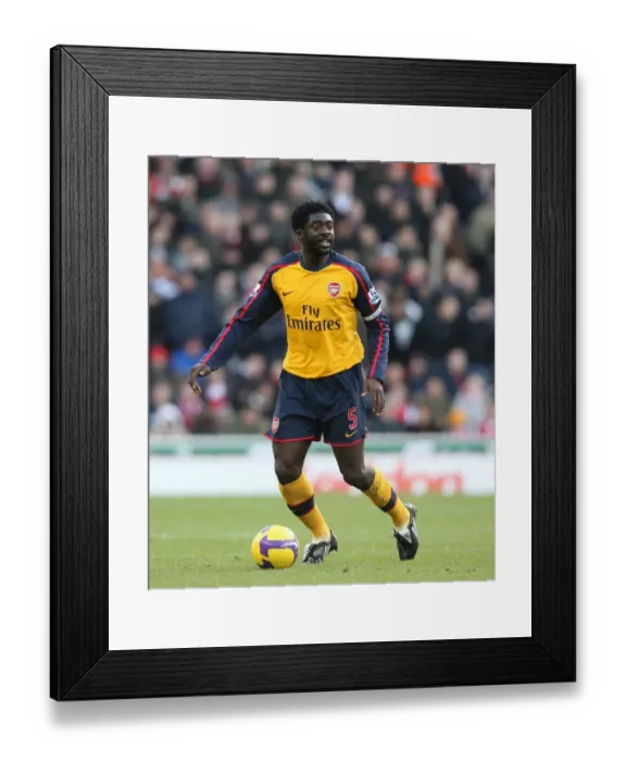 Framed Print : Kolo Toure: Leading Arsenal to Victory over Stoke City, 1:2, Barclays Premier League, 2008 Framed Print : Kolo Toure: Leading Arsenal to Victory over Stoke City, 1:2, Barclays Premier League, 2008