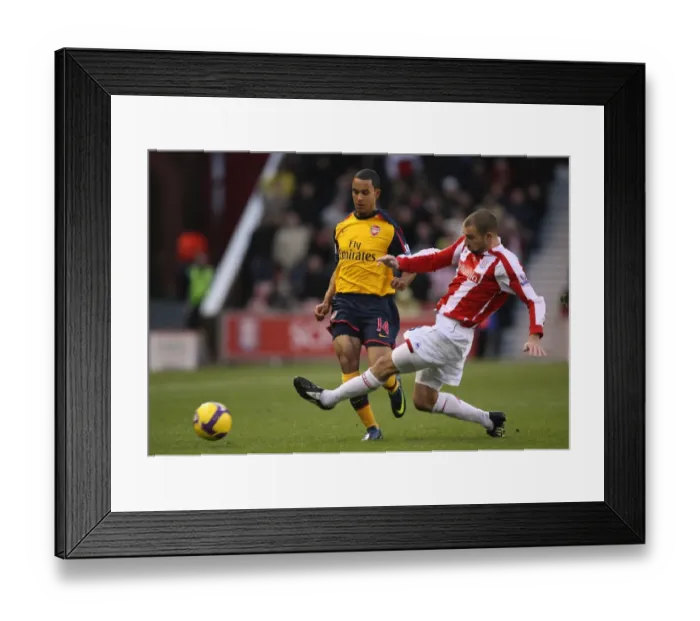 Framed Print : Theo Walcott's Brilliant Brace: Arsenal's 2-1 Victory Over Stoke City, 2008 Framed Print : Theo Walcott's Brilliant Brace: Arsenal's 2-1 Victory Over Stoke City, 2008