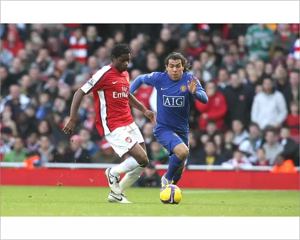 Alex Song (Arsenal) Carlos Tevez (Manchester United)