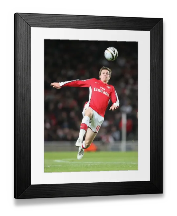 Framed Print : Arsenal's Aaron Ramsey Stars: 3-0 Carling Cup Victory Over Wigan Athletic