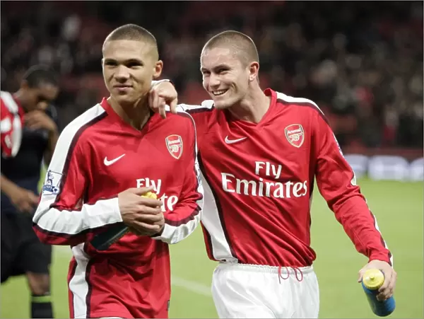 Kieran Gibbs and Henri Lasnbury (Arsenal)