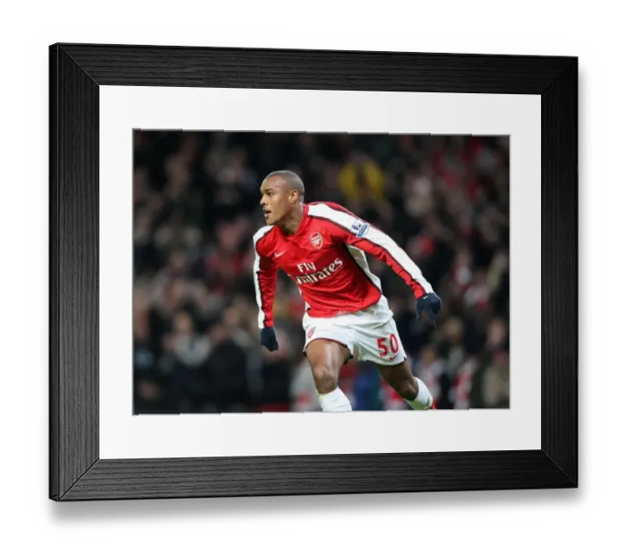 Framed Print : Arsenal's Jay Simpson Scores Historic Goal in 3-0 Carling Cup Victory over Wigan Athletic Framed Print : Arsenal's Jay Simpson Scores Historic Goal in 3-0 Carling Cup Victory over Wigan Athletic