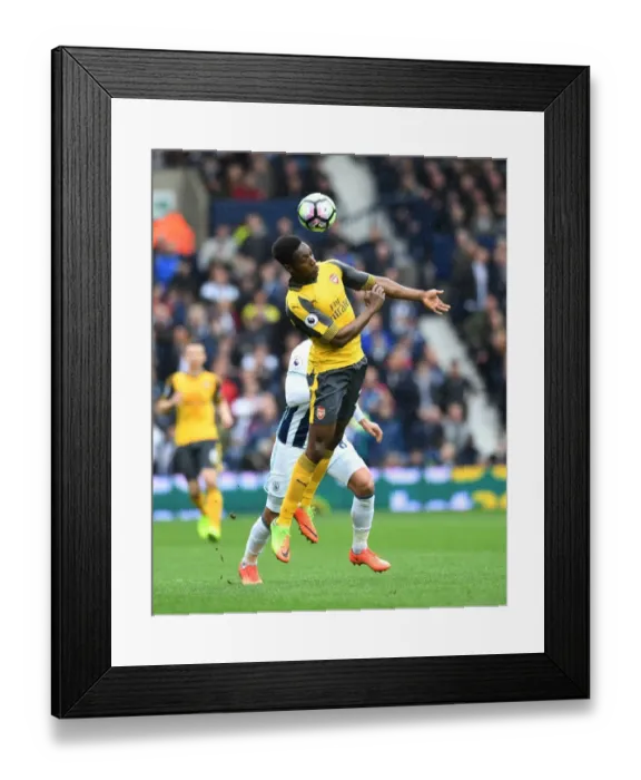 Framed Print : Danny Welbeck: In Action for Arsenal Against West Bromwich Albion, Premier League 2016-17 Framed Print : Danny Welbeck: In Action for Arsenal Against West Bromwich Albion, Premier League 2016-17