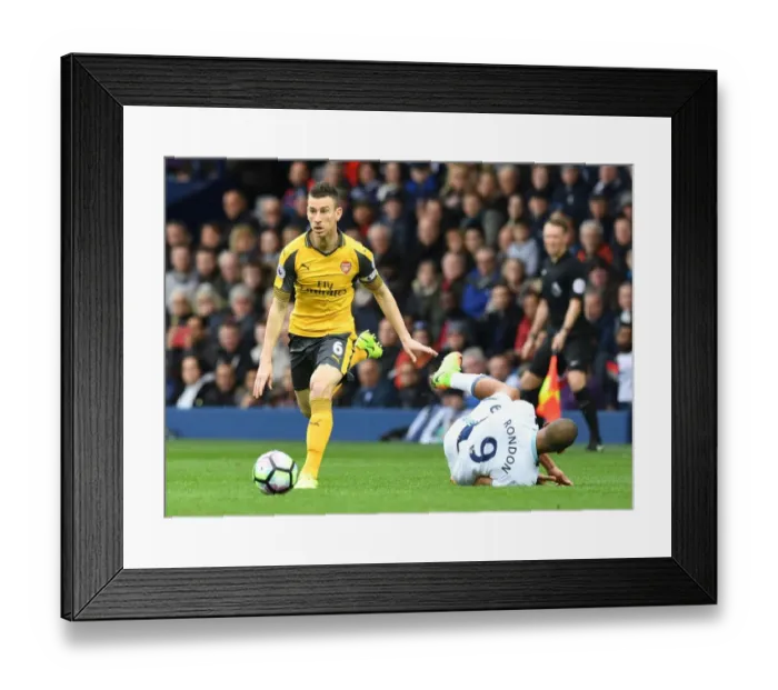 Framed Print : Koscielny Surges Past Rondon: West Bromwich Albion vs Arsenal, Premier League 2016-17 Framed Print : Koscielny Surges Past Rondon: West Bromwich Albion vs Arsenal, Premier League 2016-17