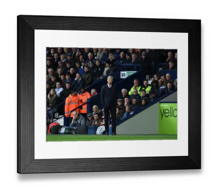 Framed Print : Arsene Wenger at The Hawthorns: A Tense Premier League Clash between West Bromwich Albion and Arsenal (2016-17) Framed Print : Arsene Wenger at The Hawthorns: A Tense Premier League Clash between West Bromwich Albion and Arsenal (2016-17)