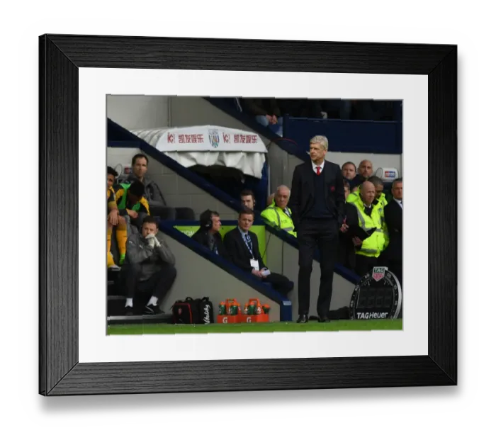 Framed Print : Arsene Wenger at The Hawthorns: A Premier League Face-off against West Bromwich Albion, 2016-17 Framed Print : Arsene Wenger at The Hawthorns: A Premier League Face-off against West Bromwich Albion, 2016-17