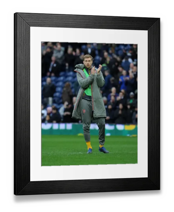 Framed Print : Per Mertesacker: Post-Match Reflection (West Bromwich Albion vs Arsenal, Premier League 2016-17)