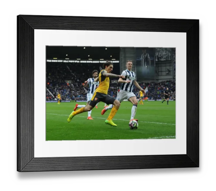 Framed Print : Hector Bellerin vs Jonny Evans: Intense Battle at The Hawthorns - West Bromwich Albion vs Arsenal, Premier League 2016-17 Framed Print : Hector Bellerin vs Jonny Evans: Intense Battle at The Hawthorns - West Bromwich Albion vs Arsenal, Premier League 2016-17