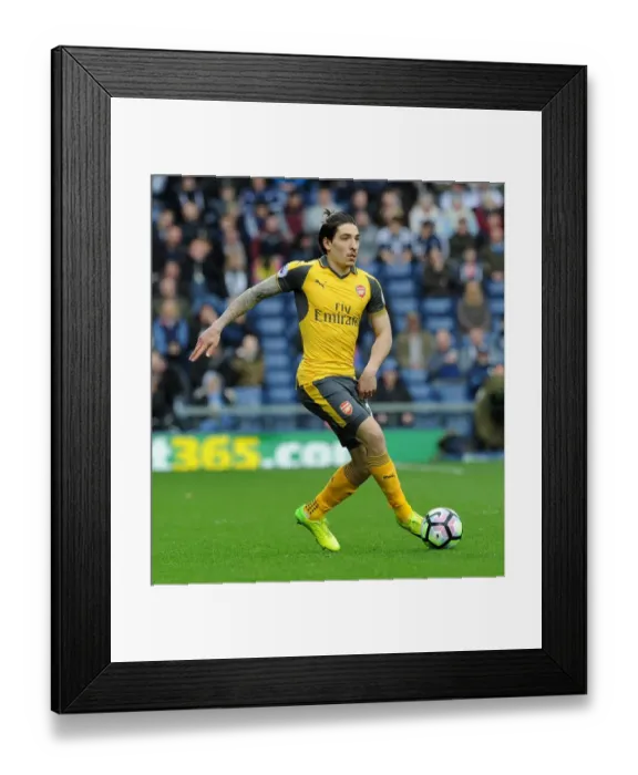 Framed Print : Hector Bellerin (Arsenal). West Bromwich Albion 3: 1 Arsenal Framed Print : Hector Bellerin (Arsenal). West Bromwich Albion 3: 1 Arsenal