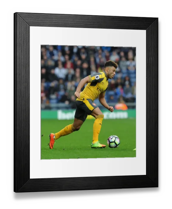Framed Print : Alex Oxlade-Chamberlain (Arsenal). West Bromwich Albion 3: 1 Arsenal. Premier League