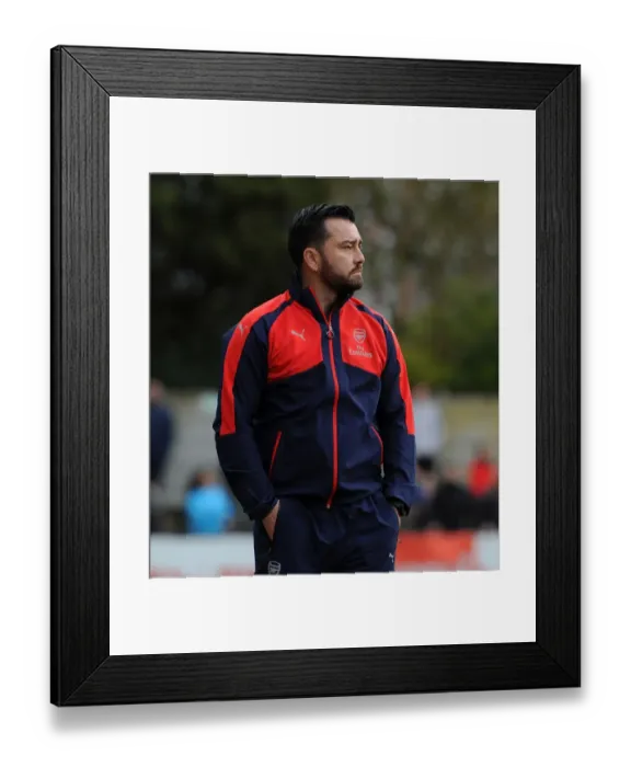 Framed Print : Pedro Martinez Losa Leads Arsenal Ladies Against Tottenham Hotspur Ladies in FA Cup 2017 Framed Print : Pedro Martinez Losa Leads Arsenal Ladies Against Tottenham Hotspur Ladies in FA Cup 2017