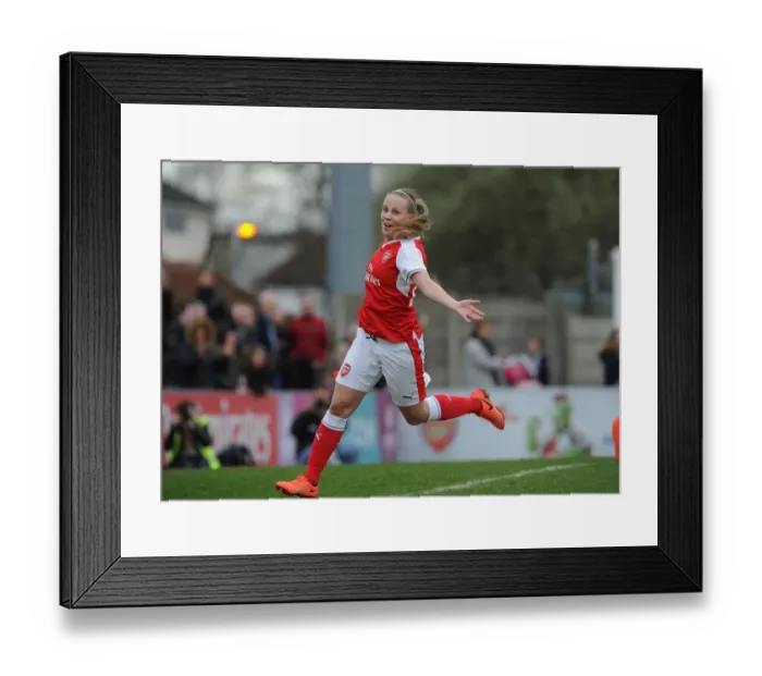Framed Print : Beth Mead Scores the Winner: Arsenal Ladies Advance in FA Cup with Triumph Over Tottenham Hotspur Ladies