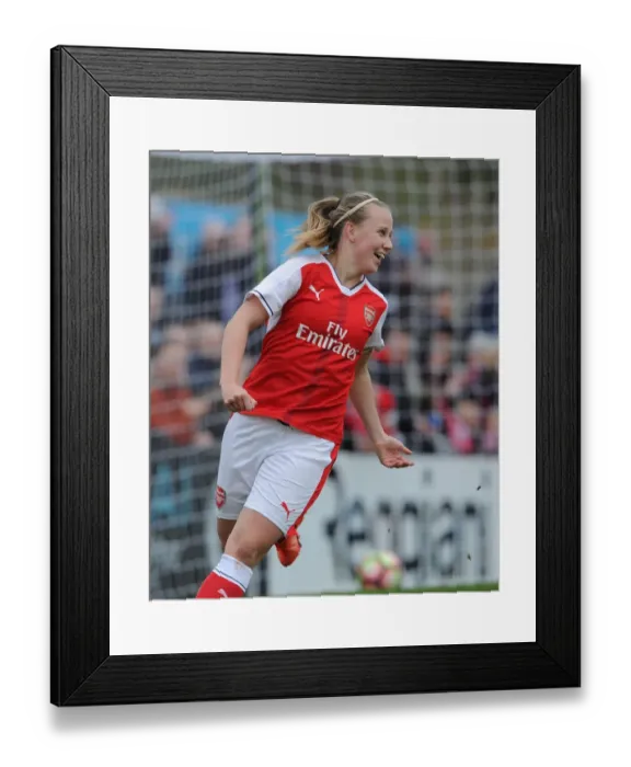 Framed Print : Beth Mead Scores Game-Winning Goal: Arsenal Ladies Defeat Tottenham Hotspur Ladies in FA Cup 2017