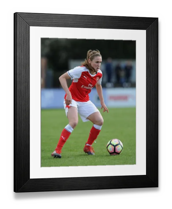 Framed Print : Heather O'Reilly in Action: Arsenal Ladies vs. Tottenham Hotspur Ladies, FA Cup 2017