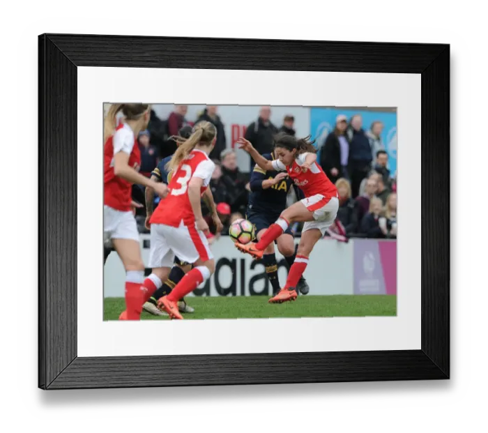 Framed Print : Danielle van de Donk Scores Hat-Trick: Arsenal Ladies Crush Tottenham Hotspur Ladies in FA Cup Framed Print : Danielle van de Donk Scores Hat-Trick: Arsenal Ladies Crush Tottenham Hotspur Ladies in FA Cup