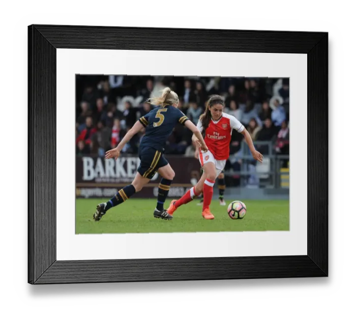 Framed Print : Arsenal vs. Tottenham: A Battle in the FA Cup - Van de Donk vs. McLean Framed Print : Arsenal vs. Tottenham: A Battle in the FA Cup - Van de Donk vs. McLean