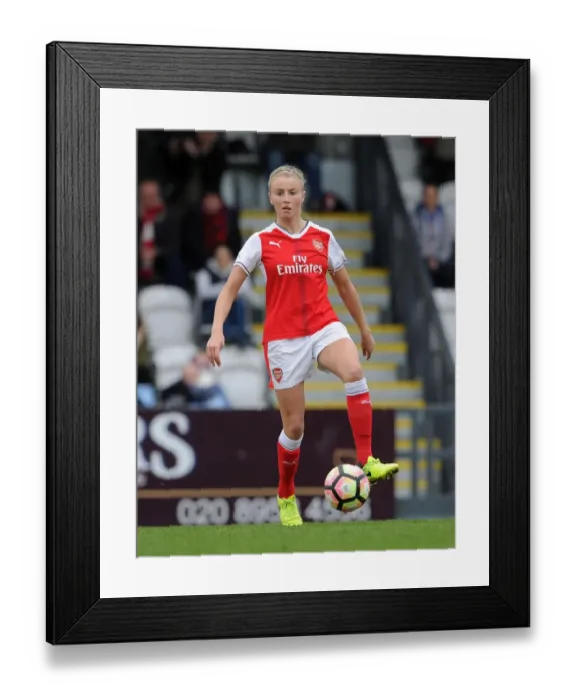 Framed Print : Arsenal's Leah Williamson in Action against Tottenham Ladies during the FA Cup Match Framed Print : Arsenal's Leah Williamson in Action against Tottenham Ladies during the FA Cup Match