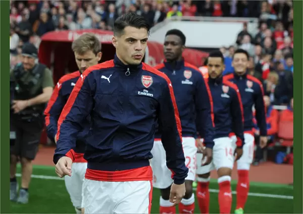 Granit Xhaka: Arsenal's Midfield Maestro Faces Manchester City in the Premier League