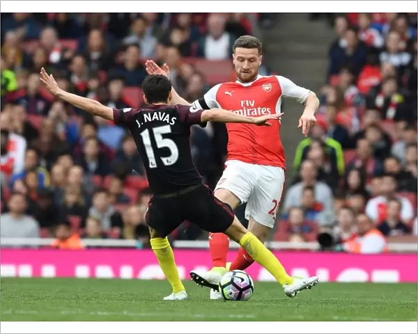 Mustafi vs Navas: Intense Battle in Arsenal vs Manchester City Premier League Clash