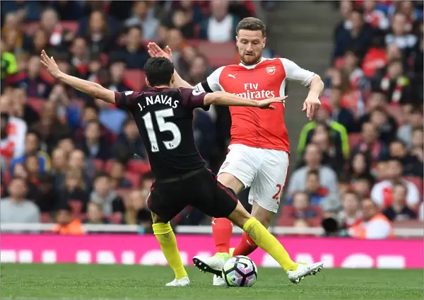 Mustafi vs Navas: Intense Battle in Arsenal vs Manchester City Premier League Clash